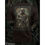 Tričko Bellator Guerilla Chimp černá XL