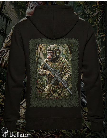 Bellator Guerilla Chimp sweatshirt black