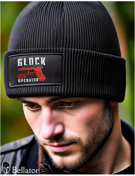 Knitted hat Operator Glock G17P black