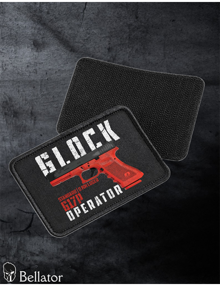 Operator Glock G17P patch black