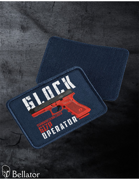 Operator Glock G17P patch black