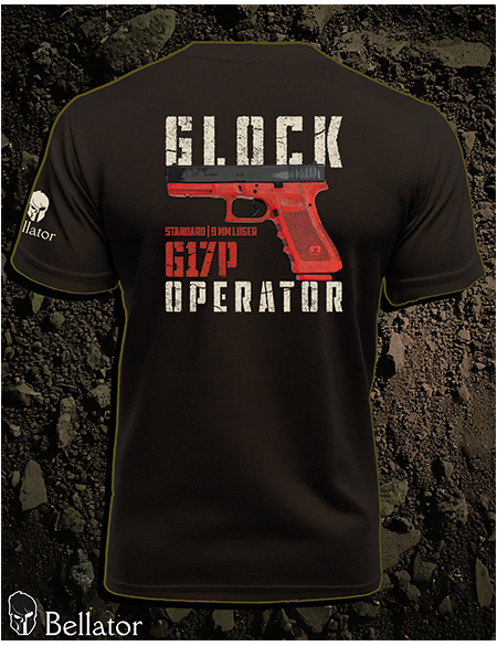 T-shirt Operator Glock G17P black