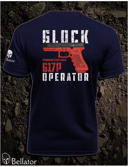 Operator Glock G17P desert T-shirt