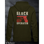 Sweatshirt Operator Glock G17P black