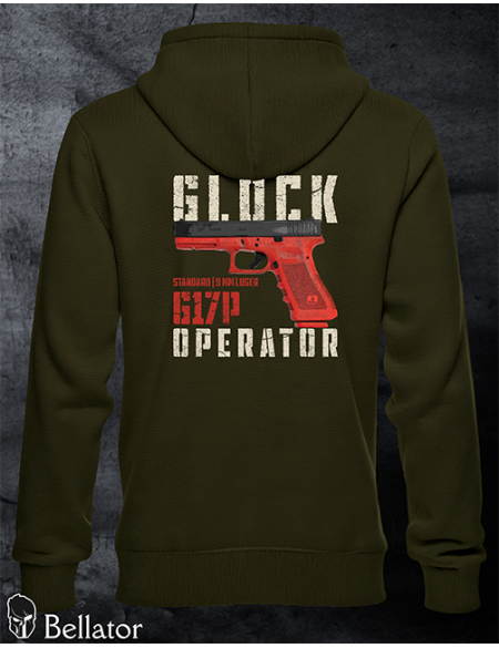Sweatshirt Operator Glock G17P black