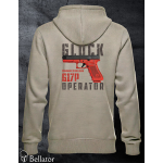 Sweatshirt Operator Glock G17P black