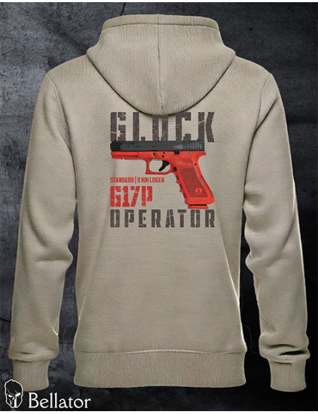 Sweatshirt Operator Glock G17P black