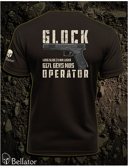 T-shirt Operator Glock G17L-Gen5-MOS black