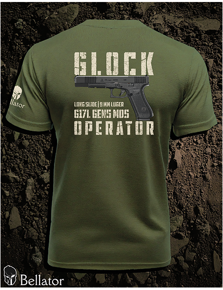 T-shirt Operator Glock G17L-Gen5-MOS black