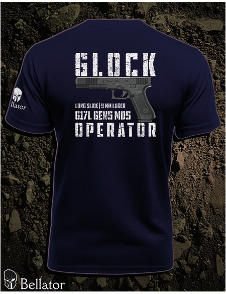 T-shirt Operator Glock G17L-Gen5-MOS black