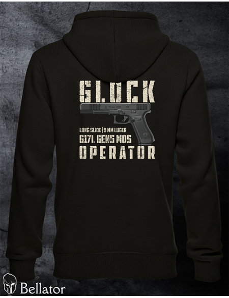 Sweatshirt Operator Glock G17L-Gen5-MOS black