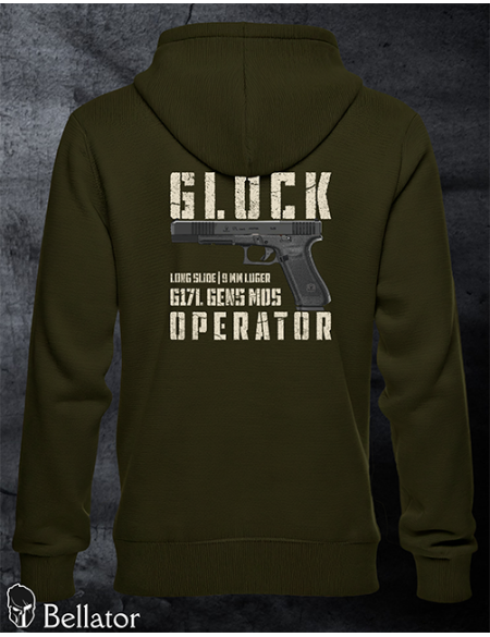 Sweatshirt Operator Glock G17L-Gen5-MOS black