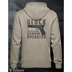 Mikina Operator Glock G17L-Gen5-MOS šedá světlá XXL