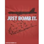 T-shirt Just Bomb It orange S