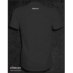 T-shirt Czech flag Grafitové S