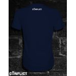 T-shirt Czech flag Dark blue XXL