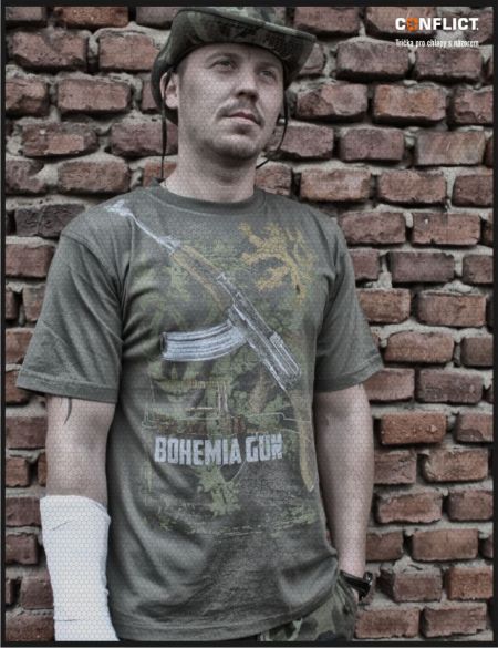 T-shirt Kosa vz. 58 Olivové S
