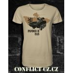 T-shirt Pandur CZ desert M