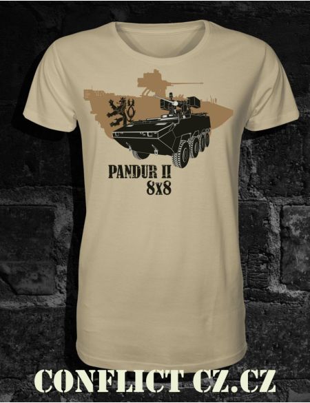 T-shirt Pandur CZ desert M