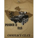 T-shirt Pandur CZ desert M