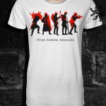 T-shirt Development of the Czech fighter white XXL