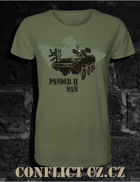 T-shirt Pandur CZ olive S