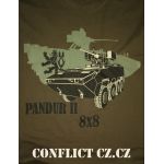 T-shirt Pandur CZ olive M