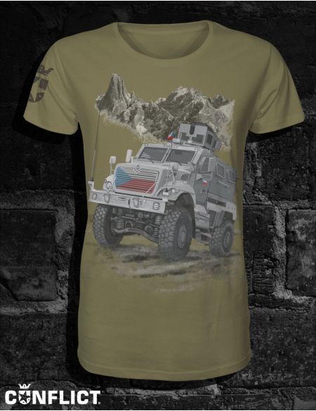 T-shirt Czech MRAP khaki S