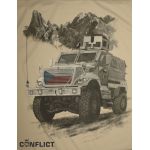 T-shirt Czech MRAP desert S