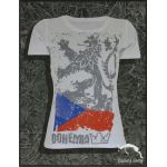 T-shirt Bohemia women's white L