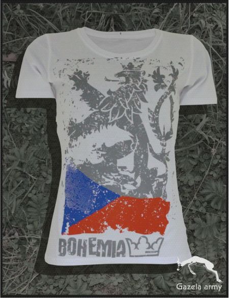 T-shirt Bohemia women's white L