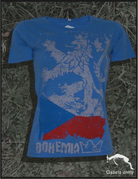 T-shirt Bohemia women's blue XXL