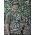 T-shirt Military paintball khaki S