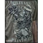 T-shirt Military paintball khaki S