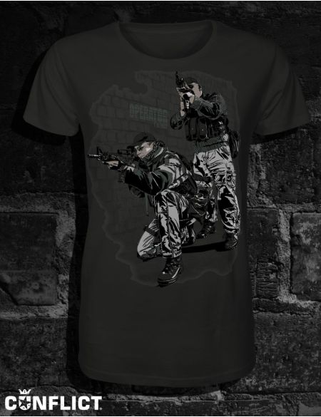 T-shirt Operator black M