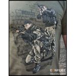 T-shirt Operator Olive XL