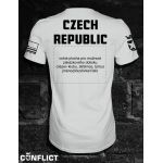 Sports T-shirt CZECH REPUBLIC M white