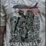 T-shirt Afghanistan sand