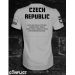 Sports T-shirt CZECH REPUBLIC L light gray