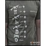 T-shirt Warrior day Olivová S