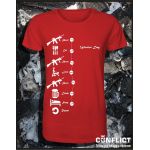 T-shirt Warrior day red XXL