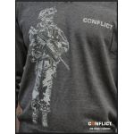 Sweater Conflict soldier black S