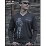 Sweater Conflict soldier black S