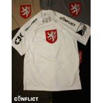 Sports T-shirt CZECH REPUBLIC L white
