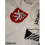 Sports T-shirt CZECH REPUBLIC L white