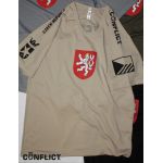 Sports T-shirt CZECH REPUBLIC M desert