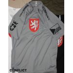 Sports T-shirt CZECH REPUBLIC L light gray