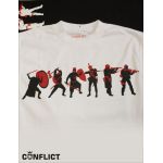 T-shirt world warrior evolutions S white