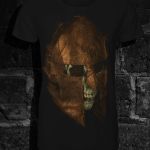 MOLON LABE t-shirt with bronze print M