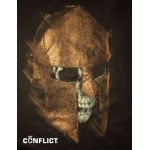 MOLON LABE t-shirt with bronze print M